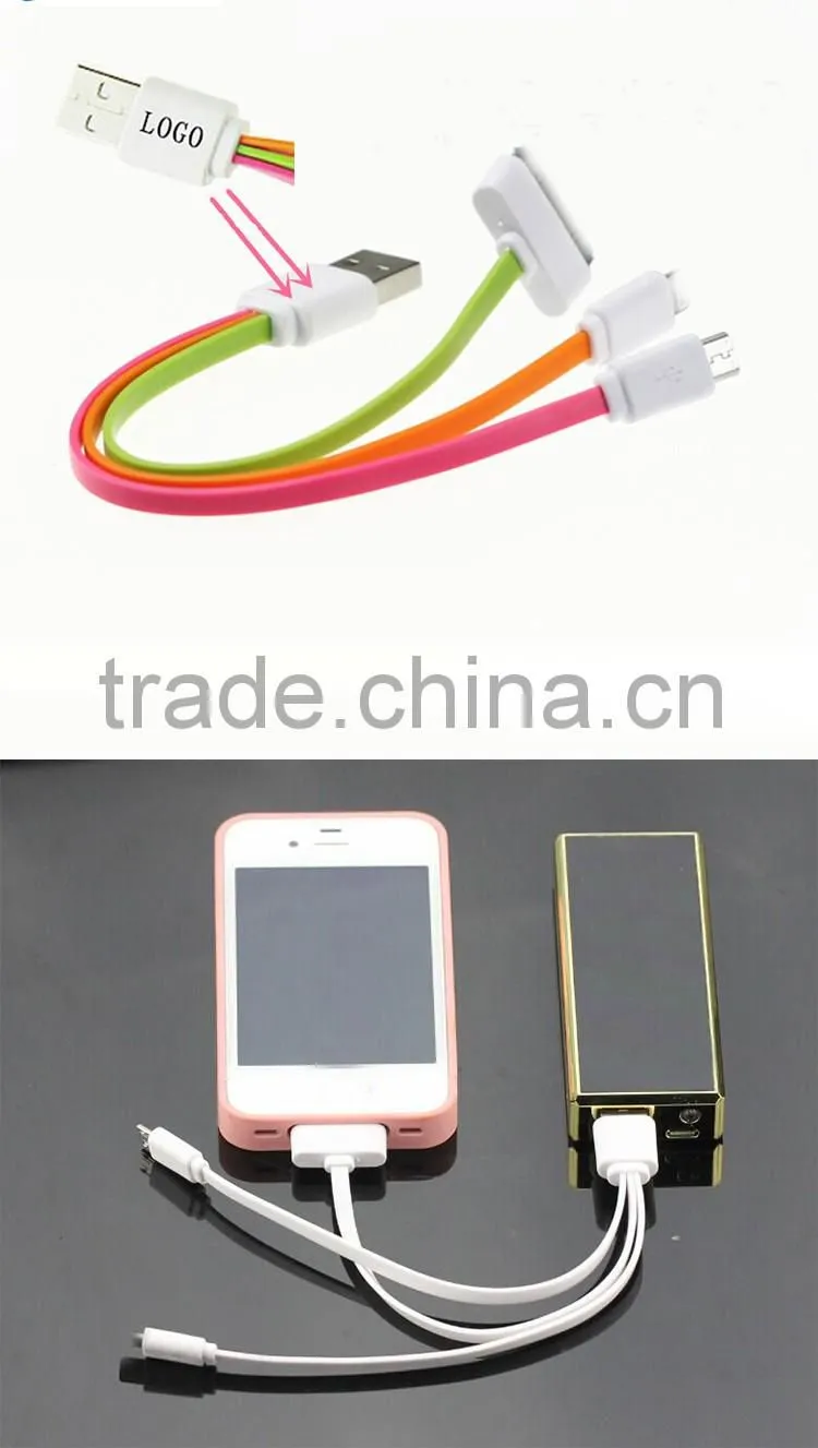 Good Quality Cheap Price Colorful 3 in 1 Charging Cable