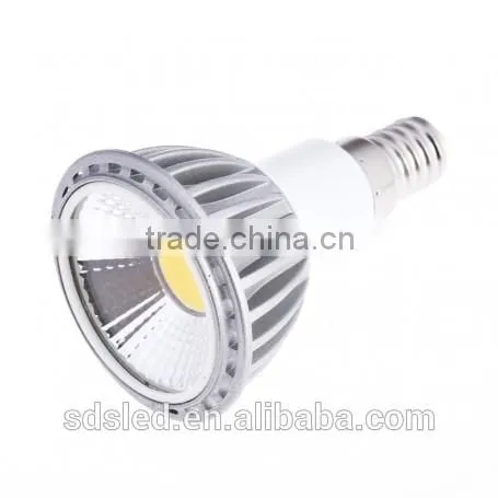 LED spotlight E14 6W spotlight led Warm White Dimmable COB led spotlight