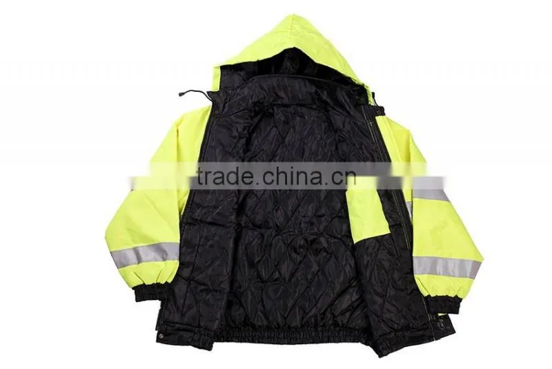 3m Reflective Safety Jacket Cheap High Visible Road Safety Winter Reflective Jacket