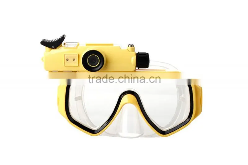 5.0 Mega Pixels 720P CMOS china supplier Underwater diving mask camera