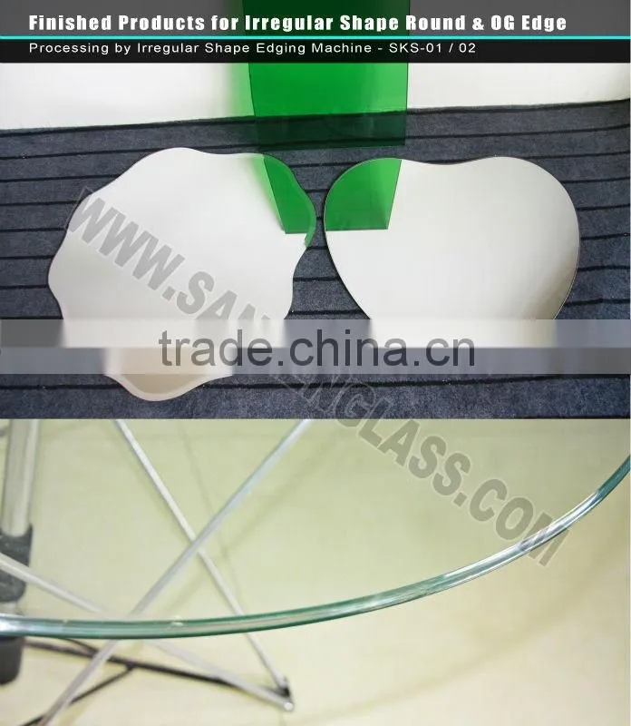 Shape Edging Machine Round Glass Grinding Machine Glass Machinery