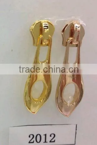 gold nylon slider for purse