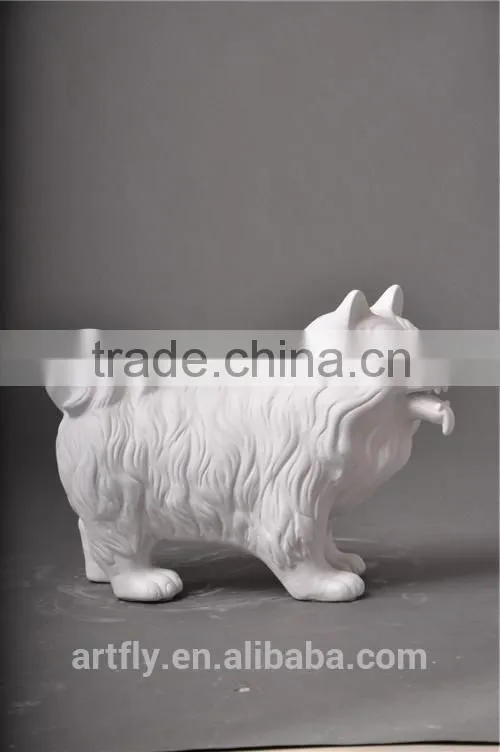 fiberglass mannequin dog statue display