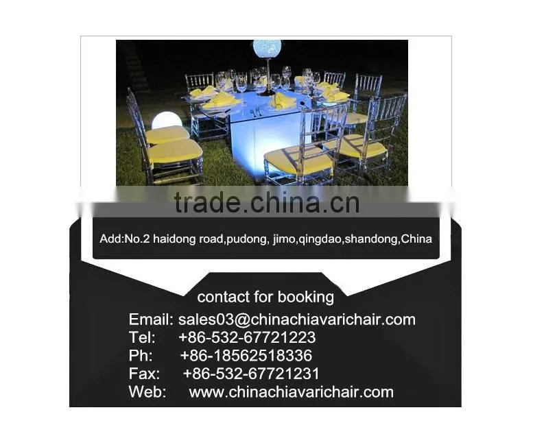 colorful wood paded folding chair