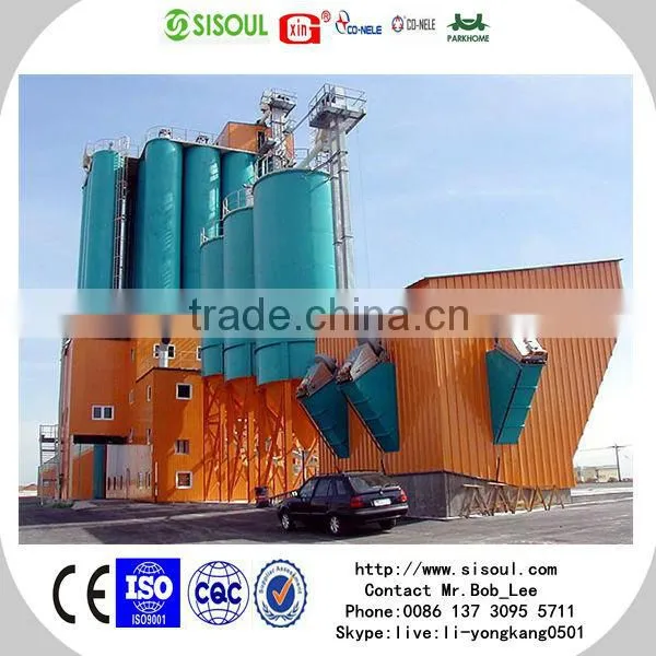 Dry mortar mixing plant