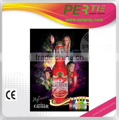 digital floor signage epop e paper display circular display jewellery counter display