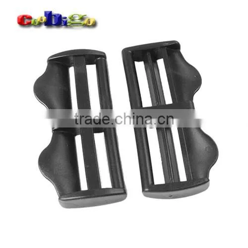 34mm Webbing Plastic Double Multi-funtion Slider Buckle Ladder Lock Hardware for Ourdoor Backpack Strap Luggage #FLC445-B