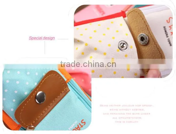 Korea style mini backpack shape pencil case made in china