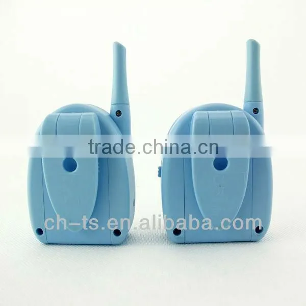 2 Channels Wireless Audio Baby Phone with Emotional LCD Icons ,800M