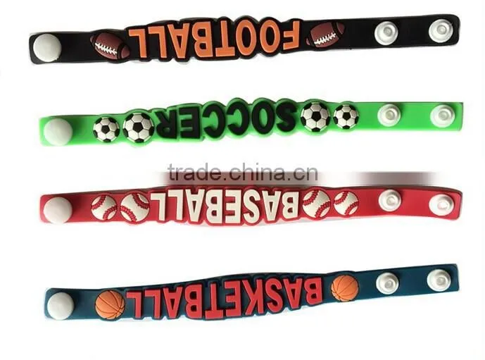 Sport Game Custom Make Silicon Bracelet in High Quality