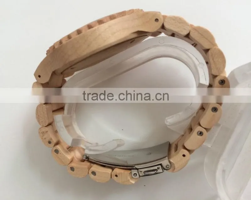 Vages watch wood wholesale retail wood bracelet watch in china