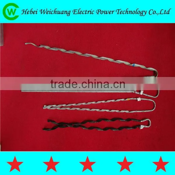 High quality galvanized transmission line hardware pole clamp for electric line fitting