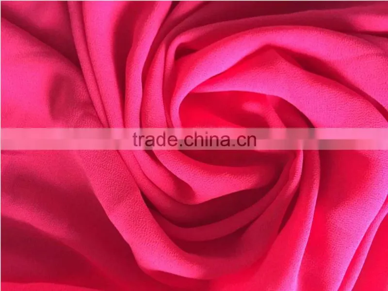 Polyester/Elastane or Spandex Seersucker fabric