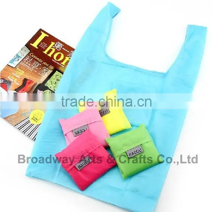 Polyester foldable shopping tote bag fabric