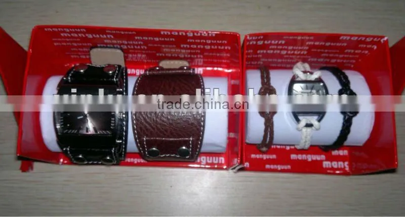 2013 Fashion big leather watch straps