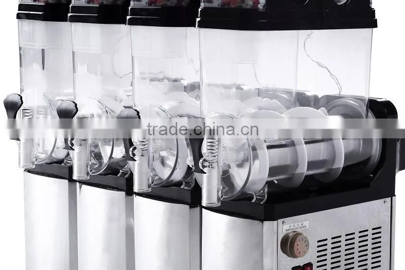 Four bowl high capacity commercial slush machine