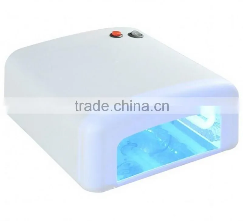 36W automatic timer nail lamp 818 UV nail lamp UV gel nail curing light dryer led nail lamp with 120s timer