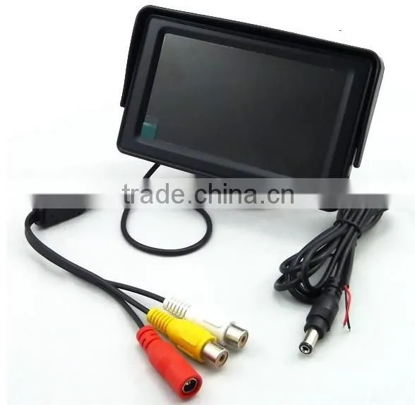 TFT-LCD 4.3 inch display parking sensor with 40KHz Ultrasonic frequency