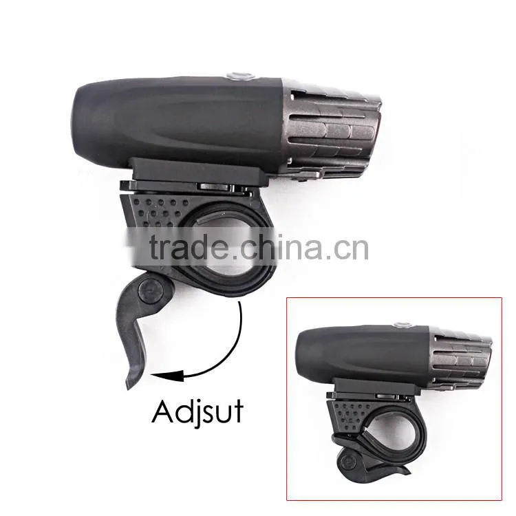 Asia Leader Lighting Products 4 Lightness Modes ABS CREE XPE 3W LED Bicycle Light