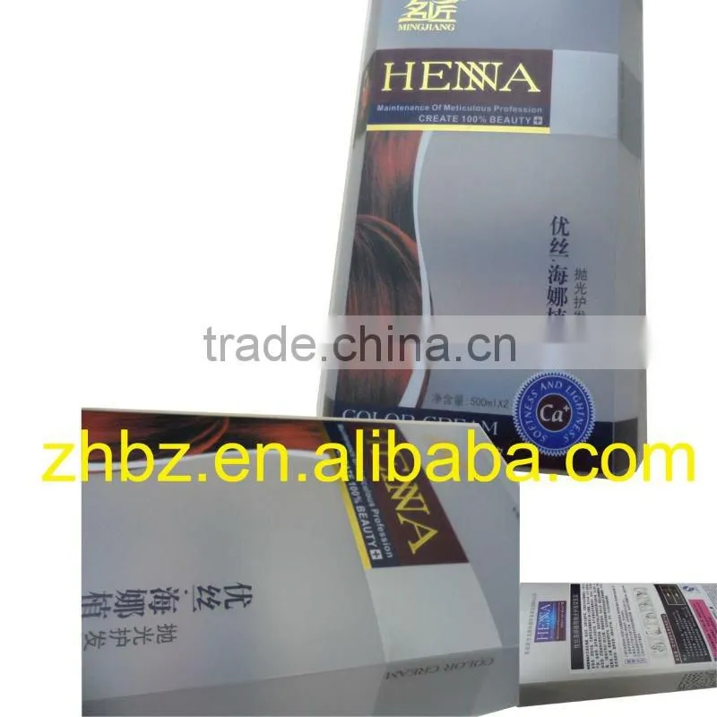 2012 hair extension packaging box