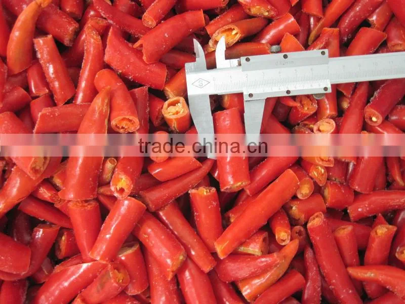 IQF Frozen Red Chilli For Delicious Recipe