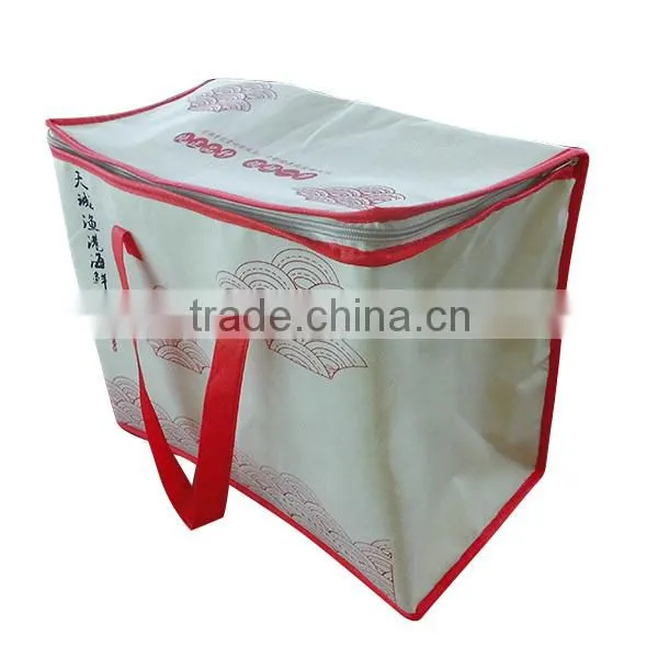 Hot sell durable nonwoven Insulated food delivery cooler bag