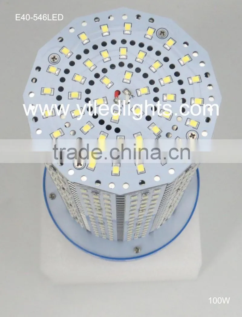 E27/E40 100w led corn light corn led e27/e40 546pcs 2835 leds corn bulb light 230v high intensity high quality 3 years warranty
