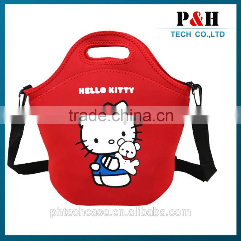 wholesale children insulated!custom kids lunch bag/neoprene lunch bag