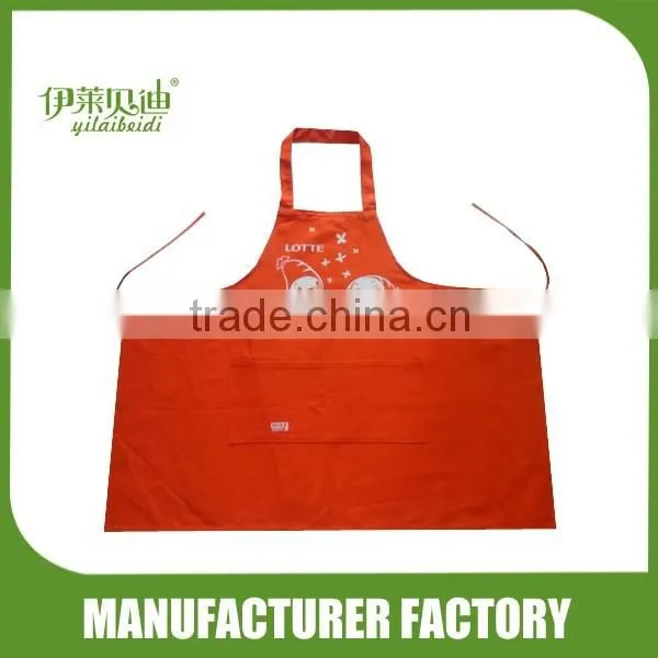 100% cotton silk screen printed apron