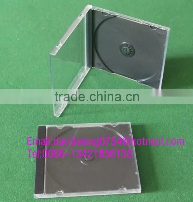 10.4mm cd case cd tray cd cover single black