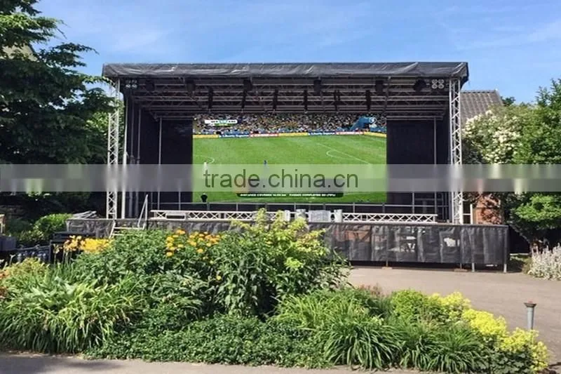 Outdoor LED Display Screen P16 Front Maintenance Static Scanning Full Color SMD