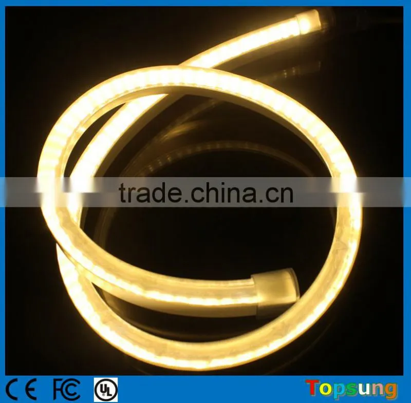 pretty semi clear waterproof led neon tube light 120 Voltage