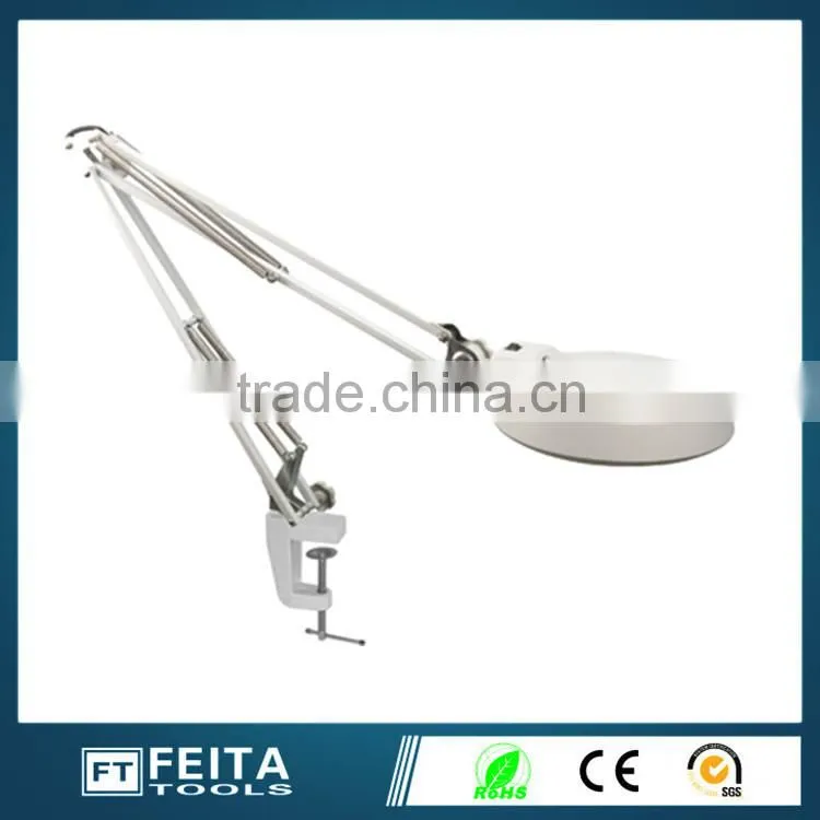 FT-86A magnifying desk lamp with magnifying glass