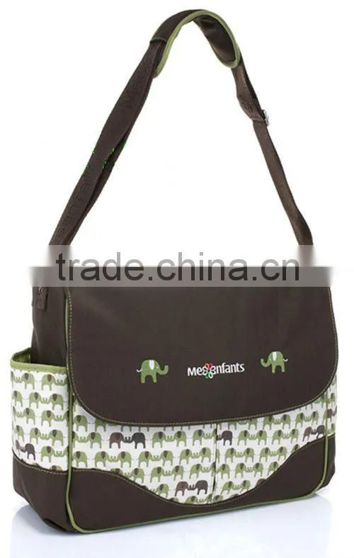 Fashion Waterproof Baby Diaper Bag with Changing Mat