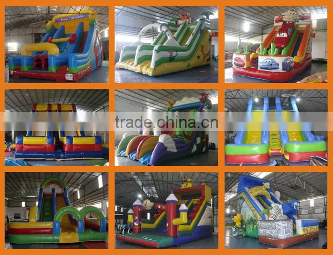 Cute Inflatable Spongebob Slide Inflatable Dry Slide Inflatable Slide