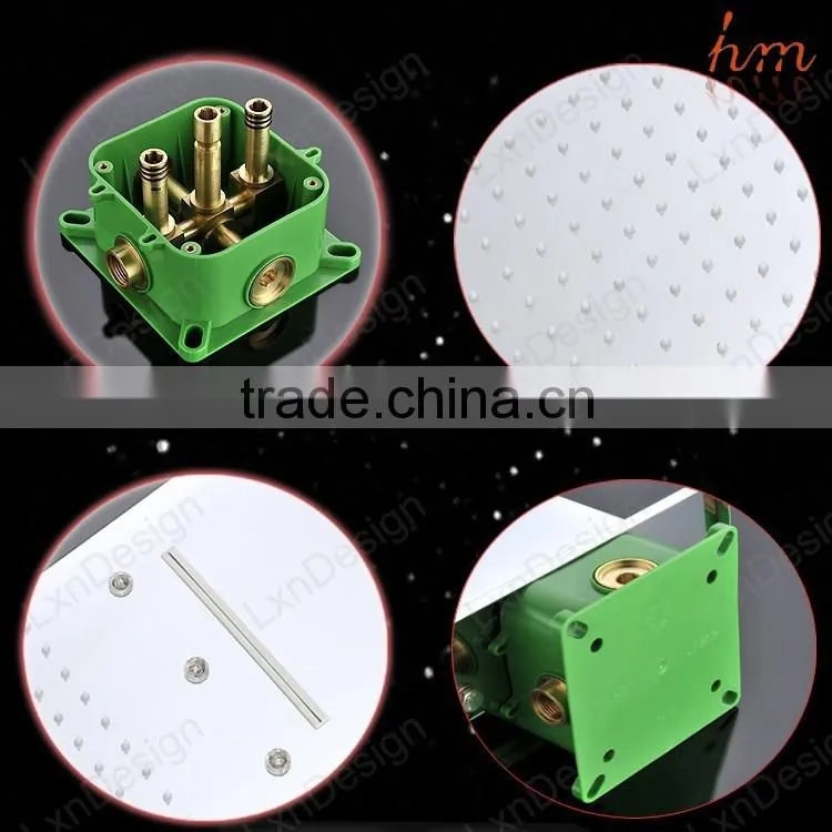 luxury led lamp illuminated shower head in construction & real estate