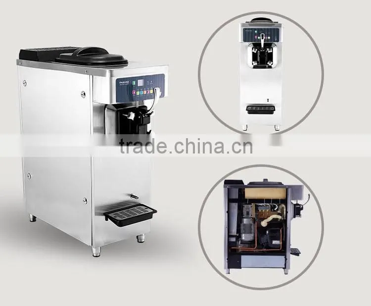 Pasmo best sell table top model frozen yoghurt ice cream making machine