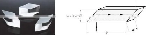 optical rhombic prism