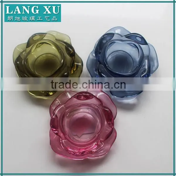Lotus Votive / Candle Holder - Meditation Flower Candleholder Buddha