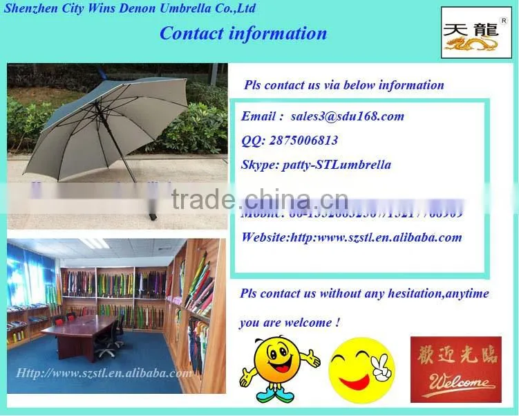 Factory Direct Transparent Umbrella, Custom Printed Straight Rod Umbrella Wholesale