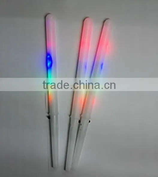 Wisdom Victory 2016 novertly items Colorful Led Cotton Candy Stick kids Party Led Flashing Cotton Candy Stick