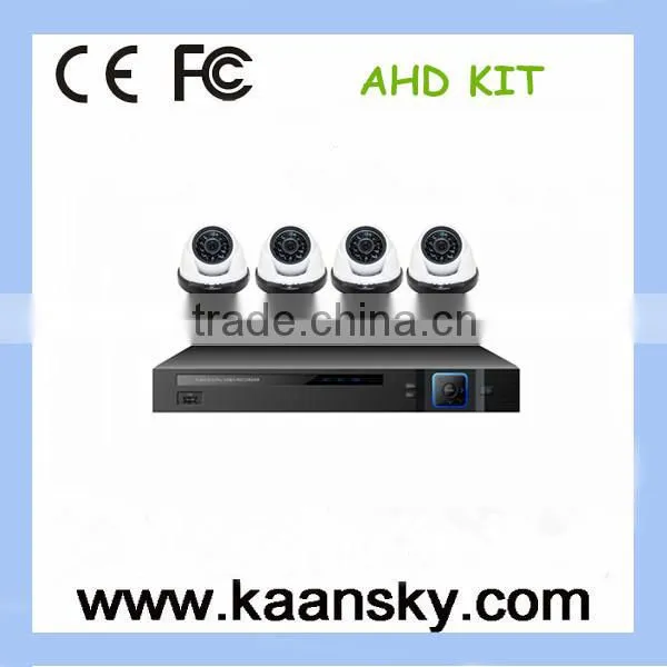 New design AHD 1mp & 1.3mp, 720p & 960p, 4CH & 8CH security camera dvr kit