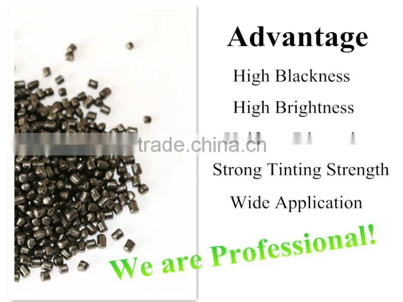 Antioxidant Grade Plastic Black masterbatch/ Anti UV/ Outdoor plastics