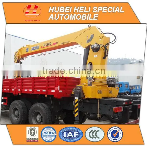 foton 8x4 16 tons XCMG crane truck with crane 270hp