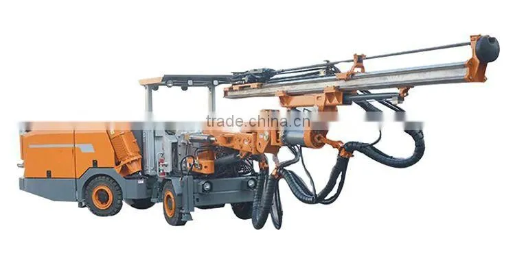 High efficiency hydraulic jumbo drill