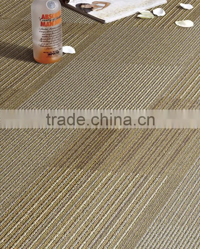 100% nylon moth-proof carpet tile for commercial use