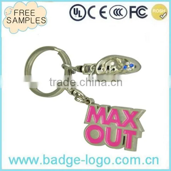 custom metal Eiffel Tower key chains