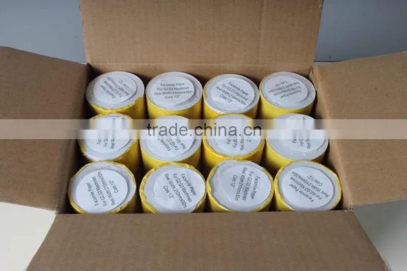 high quality 210mm thermal fax paper
