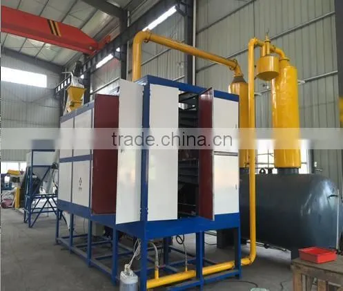 CE jiangxi Dingfeng Waste tire and plastic pyrolysis system
