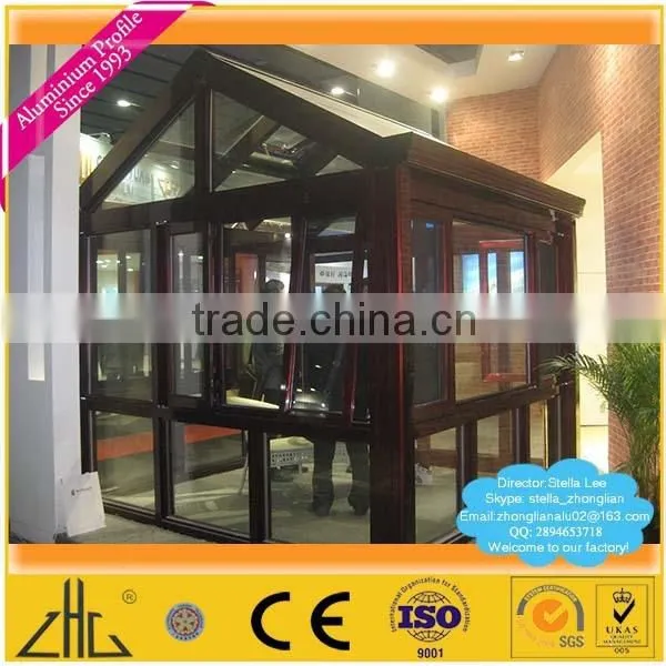 Wow!! powder coating pure white in matt finish and semi-gloss finish aluminum,PVDF painting aluminium profile for sectional door